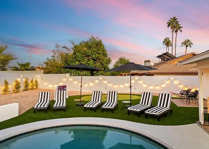4bedroom 3bath - Near Pv Mall With Heated Pool, Arcade, & Fire Pit